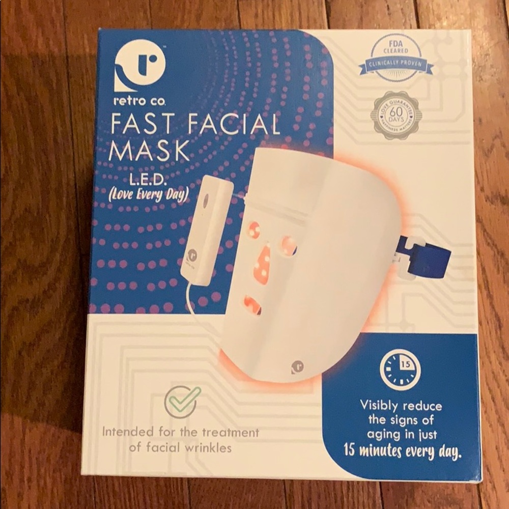 retro co. FAST FACIAL MASK L.E.D.